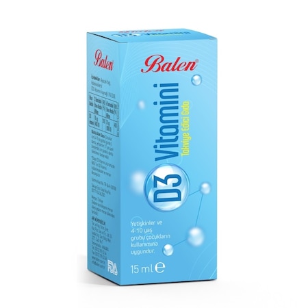 ZZ Balen D3 Vitamini Takviye Edici Gıda